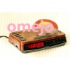 Retro Spy Alarm Clock FM Radio Camera Hidden Spy Camera DVR